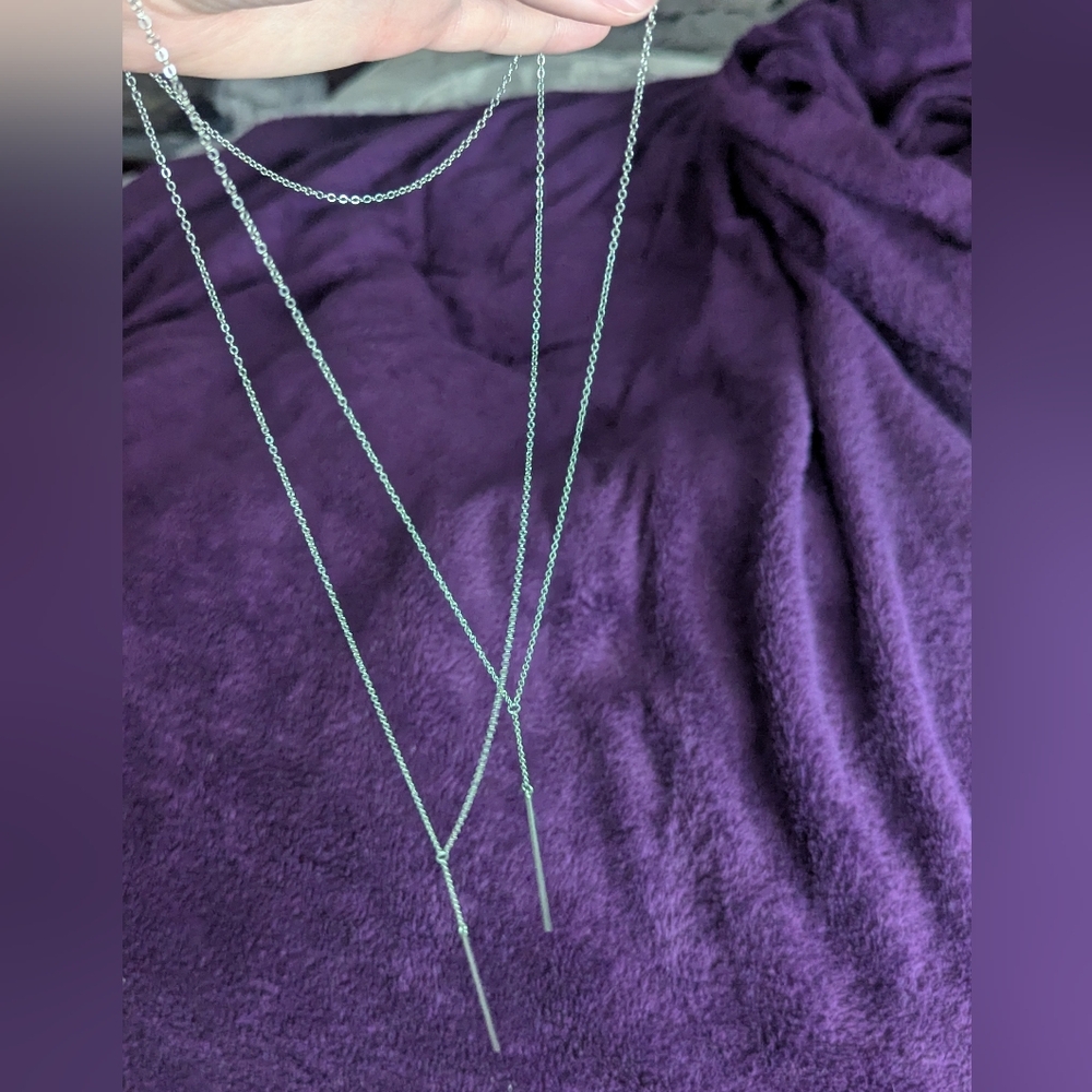 Silver Body Chain